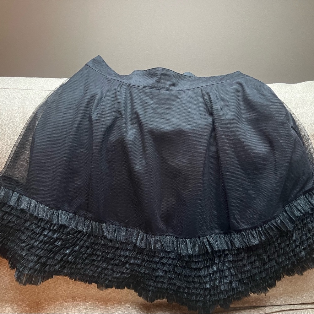 Twelve by Twelve Black Skater Skirt